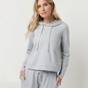 Gray Women's Essential Halo Hoodie by Vuori
